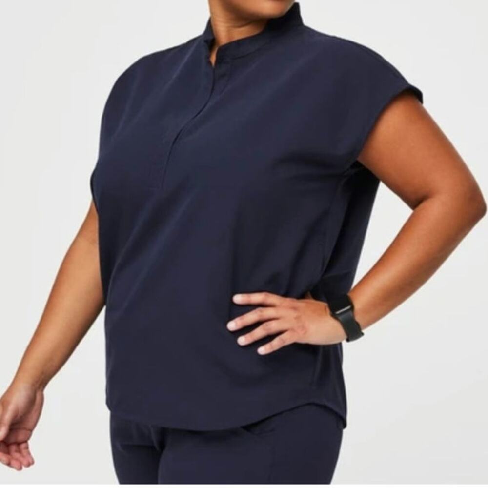 Figs Women's Navy Top